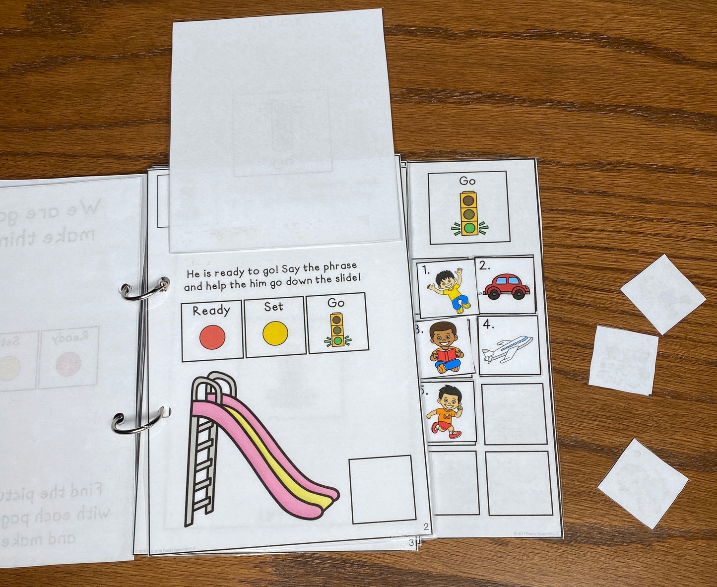 Core Vocabulary GO! Lift A Flap Book (Print & Make Book)