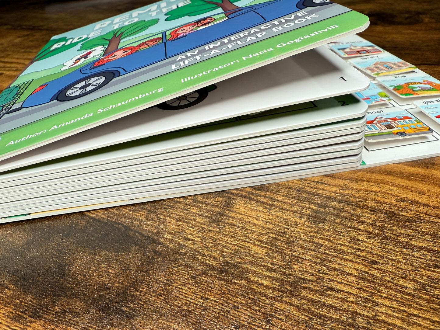 Remi's Ride to the Zoo ~ Lift-a-Flap Board Book + downloadable extras