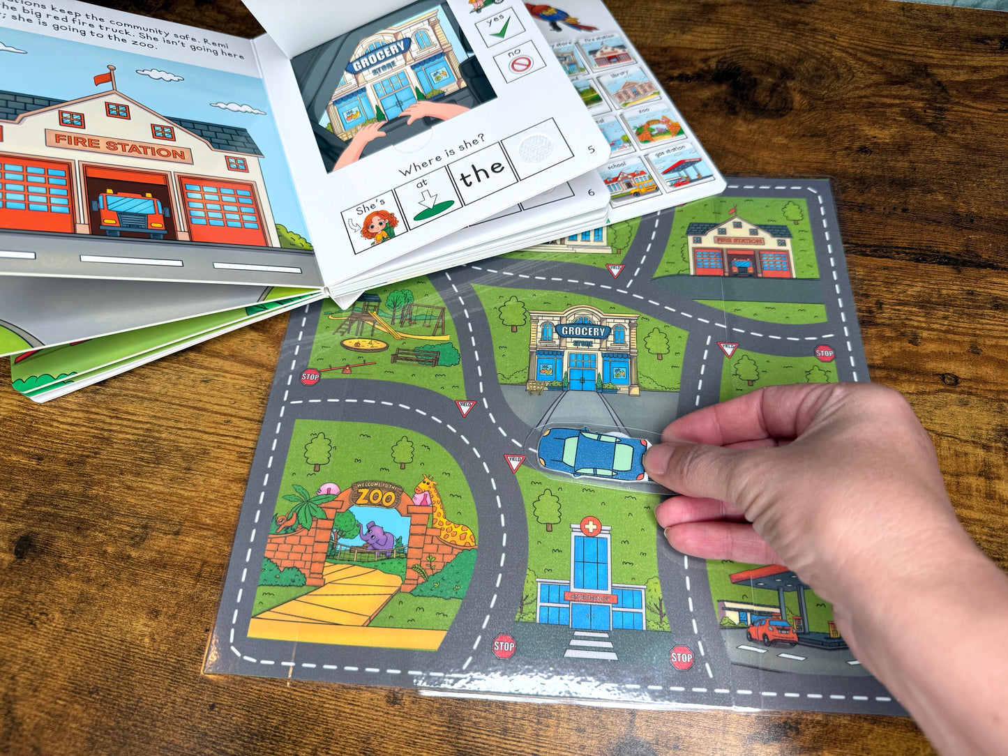 Remi's Ride to the Zoo ~ Lift-a-Flap Board Book + downloadable extras