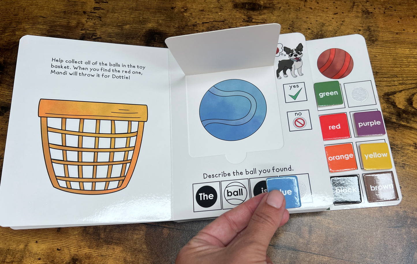 Dottie's Favorite Ball ~ Lift-a-Flap Board Book + downloadable extras