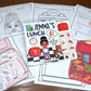 ** SOLD OUT (re-stock May 2024) Jenna's Lunch  Lift-a-Flap Board Book + BONUS downloads