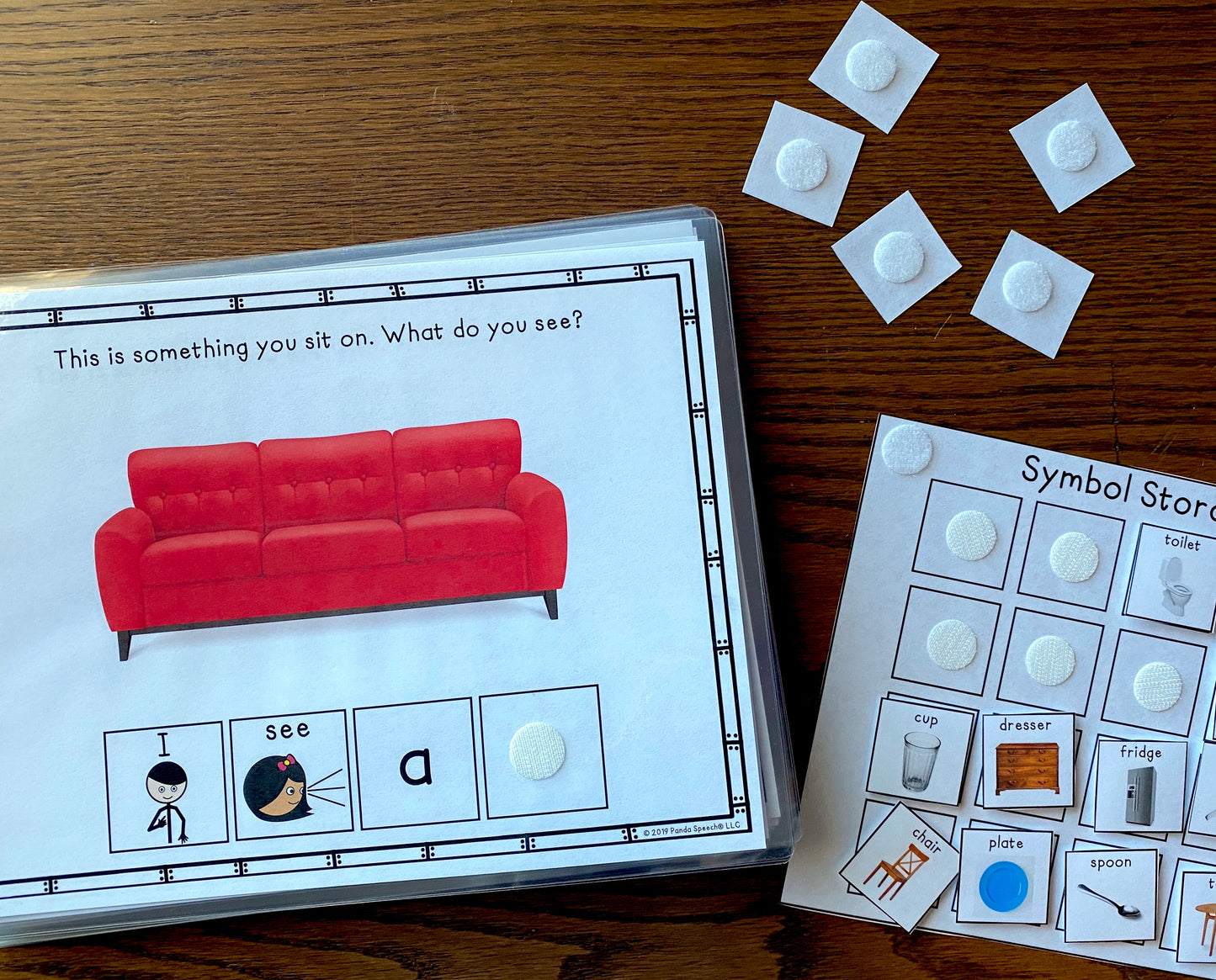 Real Photo Functional Vocabulary Book: THINGS IN A HOUSE Print & Make Book
