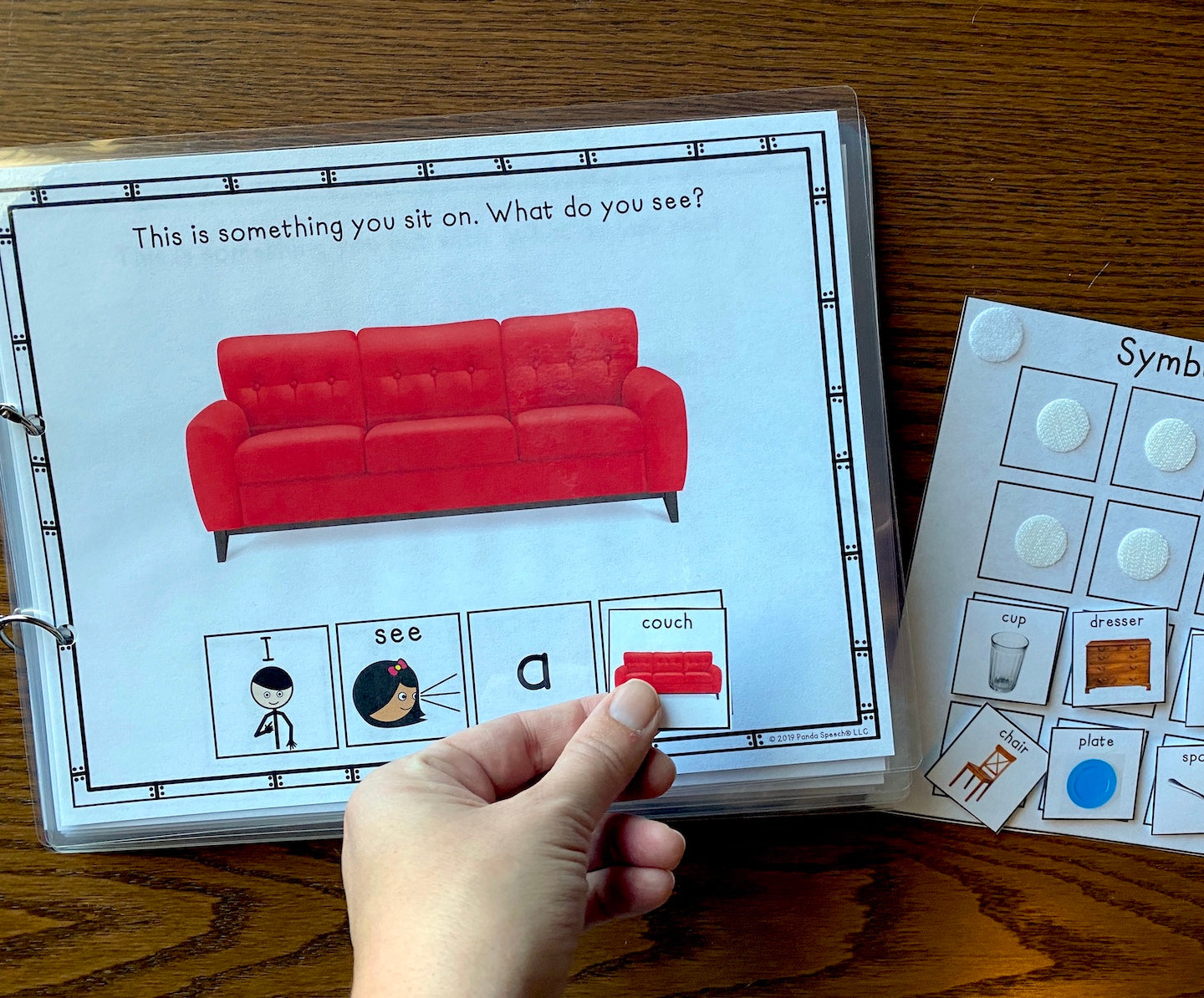 Real Photo Functional Vocabulary Book: THINGS IN A HOUSE Print & Make Book