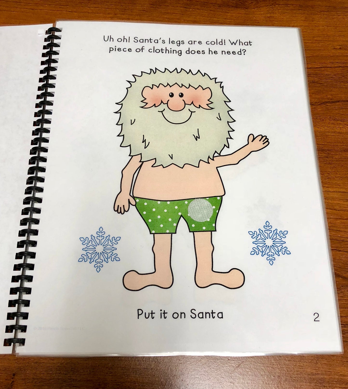 Santa is Cold Interactive Book + Activities (Print & Make Book)