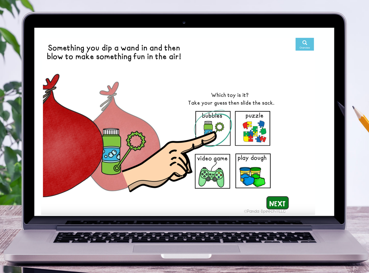 What's in Santa's Sack? (Print & Make Book)