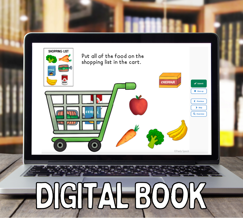 Sheldon Goes Shopping DIGITAL BOOK (BOOM Card Book)