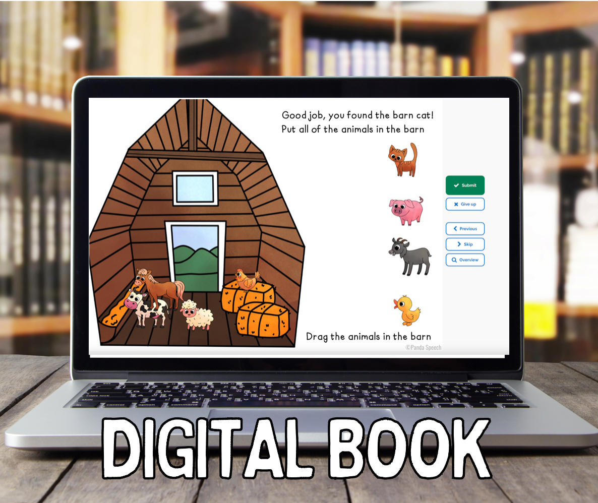 Where is the Barn Cat? DIGITAL BOOK (BOOM Card Book)