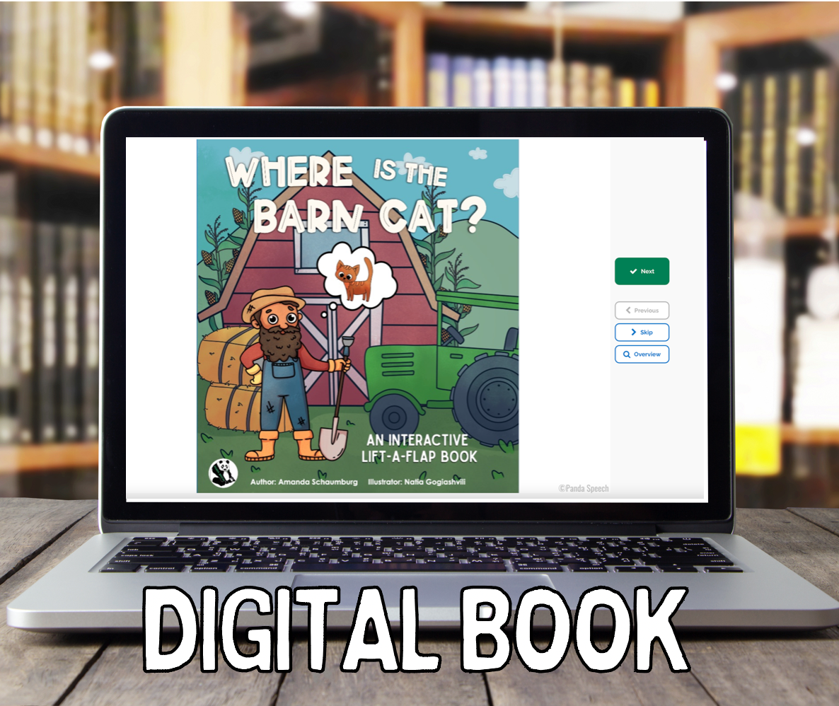 Where is the Barn Cat? DIGITAL BOOK (BOOM Card Book)