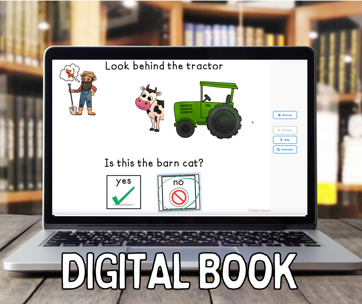 Where is the Barn Cat? DIGITAL BOOK (BOOM Card Book)