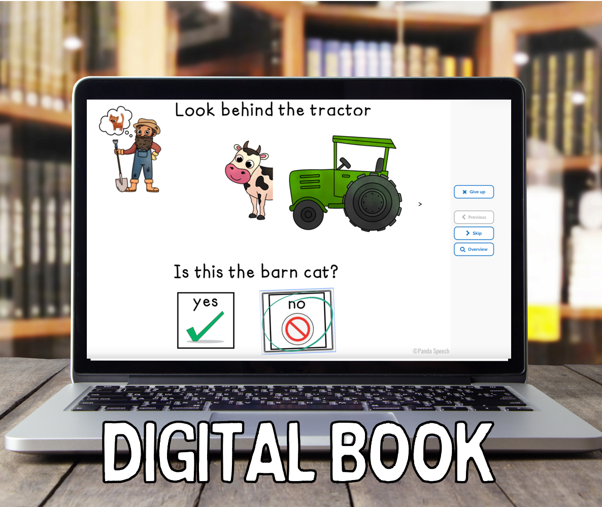 *NEW Where is the Barn Cat? DIGITAL BOOK (BOOM Card Book)