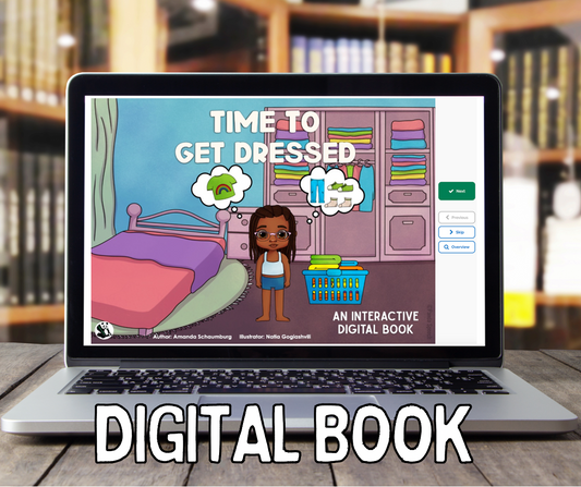 Time to Get Dressed DIGITAL BOOK (BOOM Card Book)