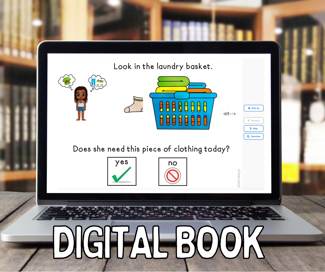 Time to Get Dressed DIGITAL BOOK (BOOM Card Book)