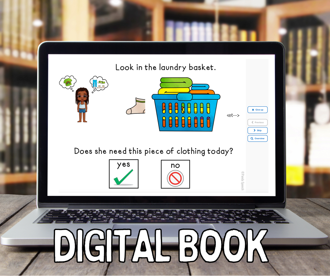 NEW Time to Get Dressed DIGITAL BOOK (BOOM Card Book)