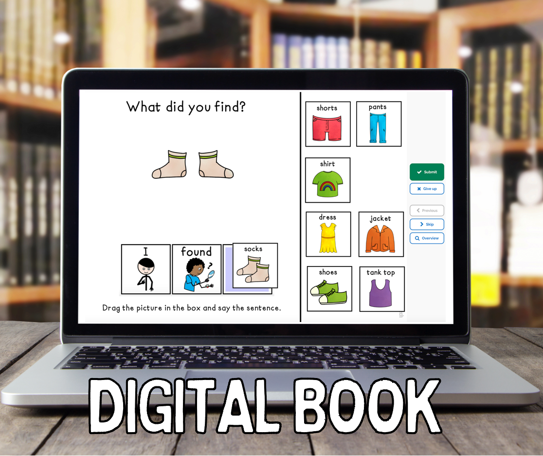 NEW Time to Get Dressed DIGITAL BOOK (BOOM Card Book)