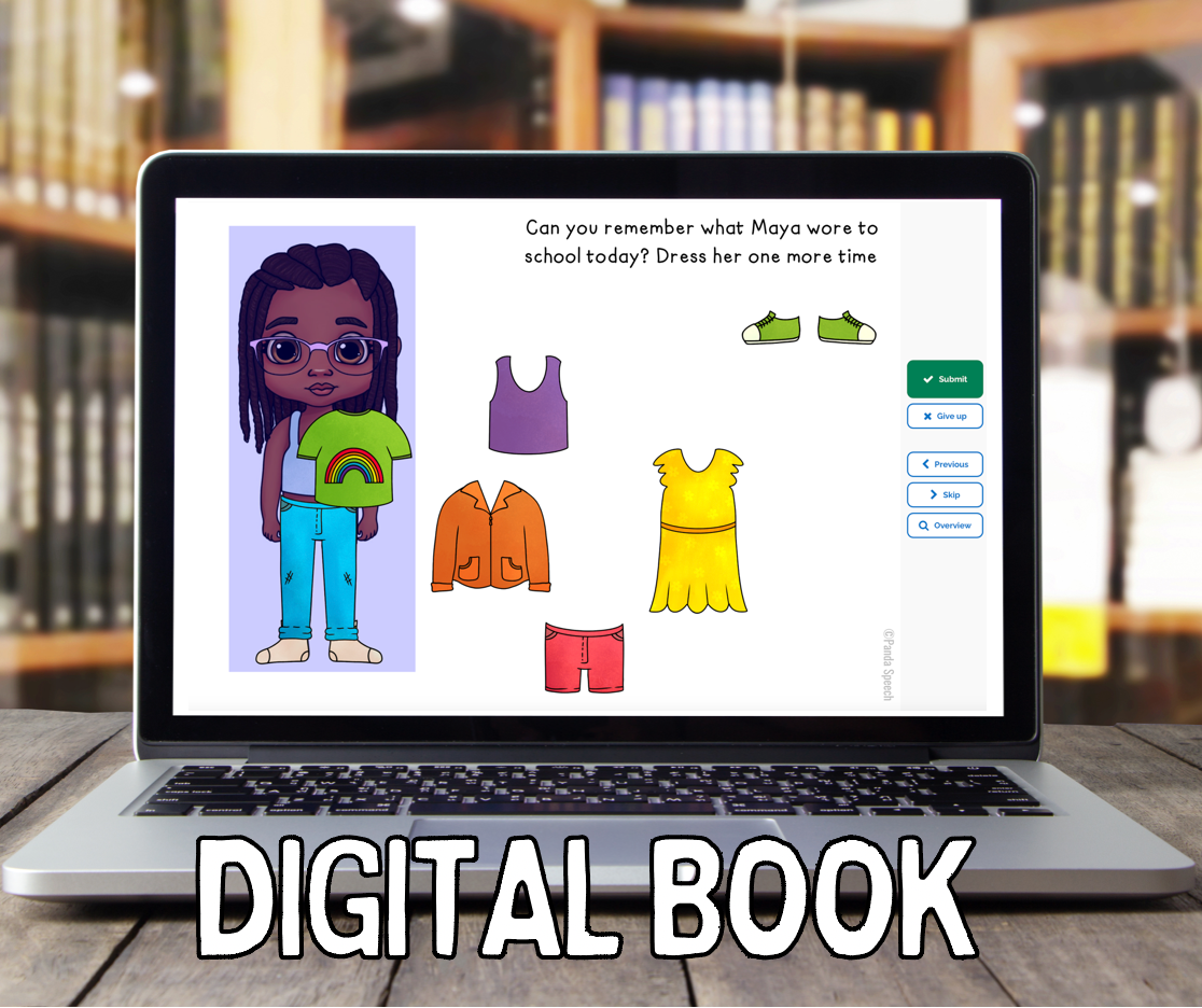 Time to Get Dressed DIGITAL BOOK (BOOM Card Book)