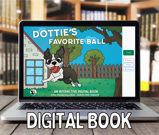 Dottie's Favorite ball DIGITAL BOOK (BOOM Card Book)