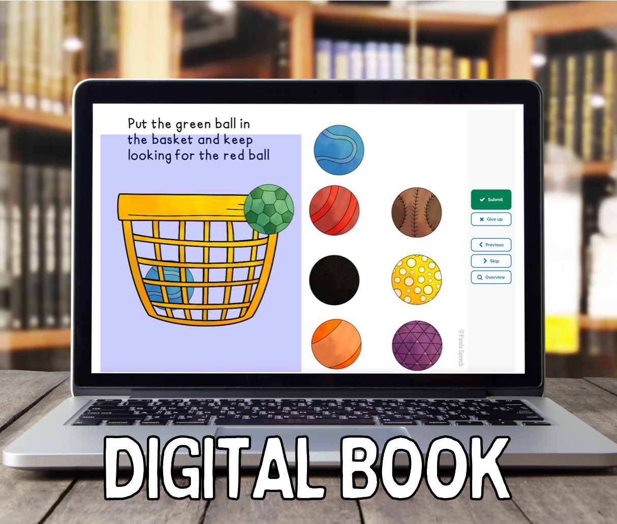 Dottie's Favorite ball DIGITAL BOOK (BOOM Card Book)