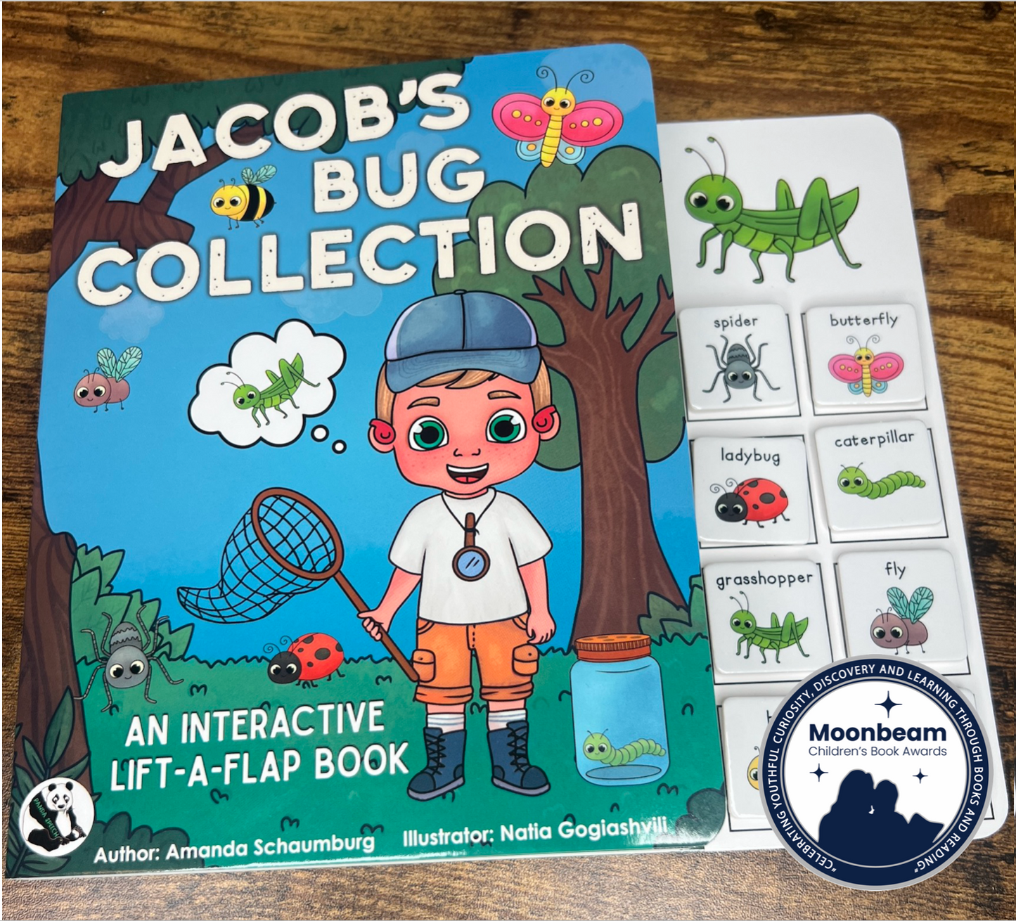 Jacob's Bug Collection ~ Lift-a-Flap Board Book + downloadable extras