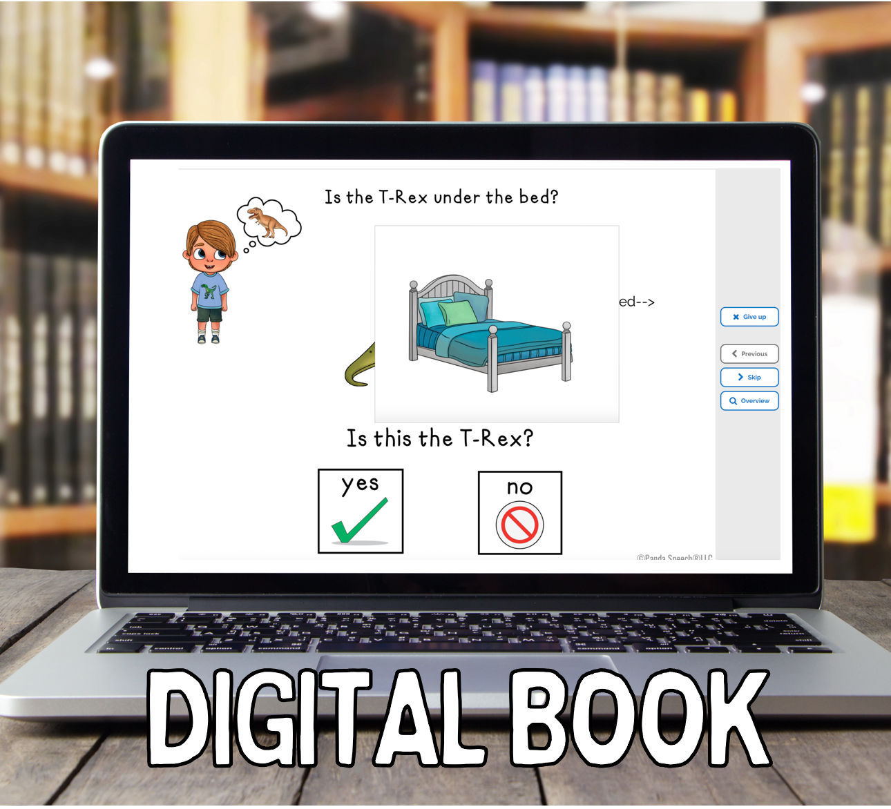 Time to Rest T-Rex DIGITAL BOOK (On Sale for a limited time)