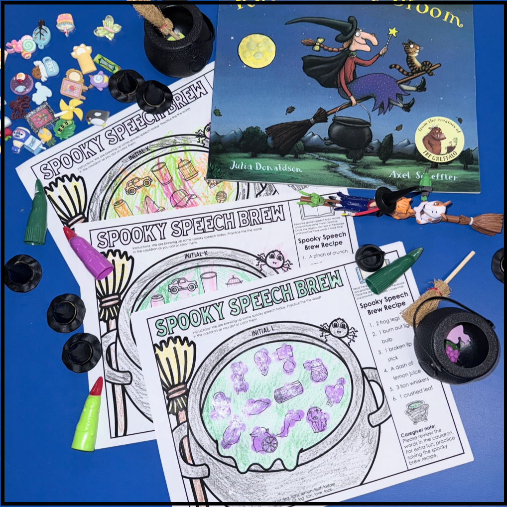 Spooky Speech Brew ~ Articulation Speech Therapy Activity