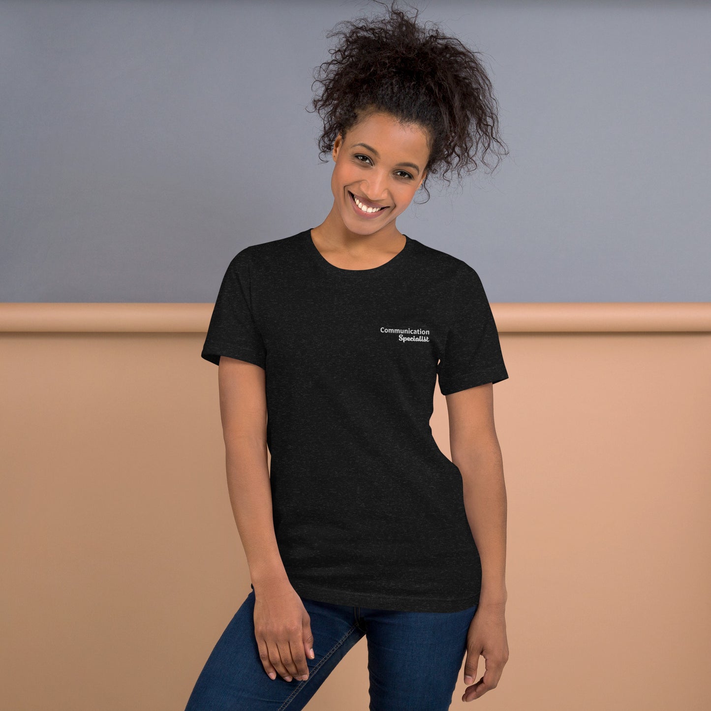 "Communication Specialist" Embroidered Tee