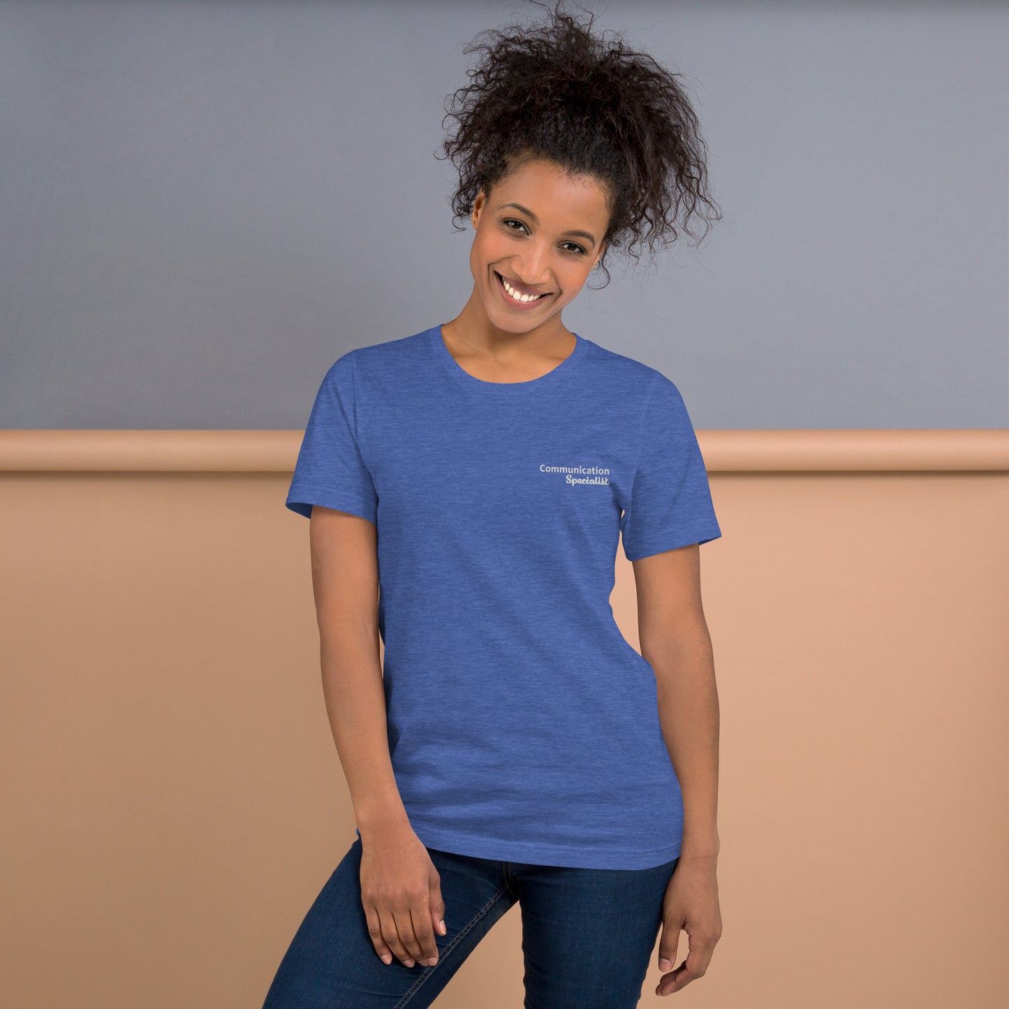 "Communication Specialist" Embroidered Tee
