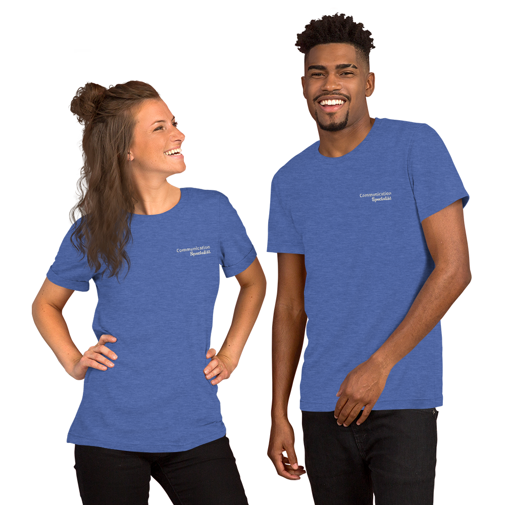 "Communication Specialist" Embroidered Tee
