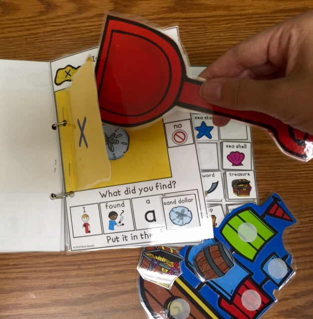 Where's the Treasure?  Lift a Flap Book (Print & Make Book)