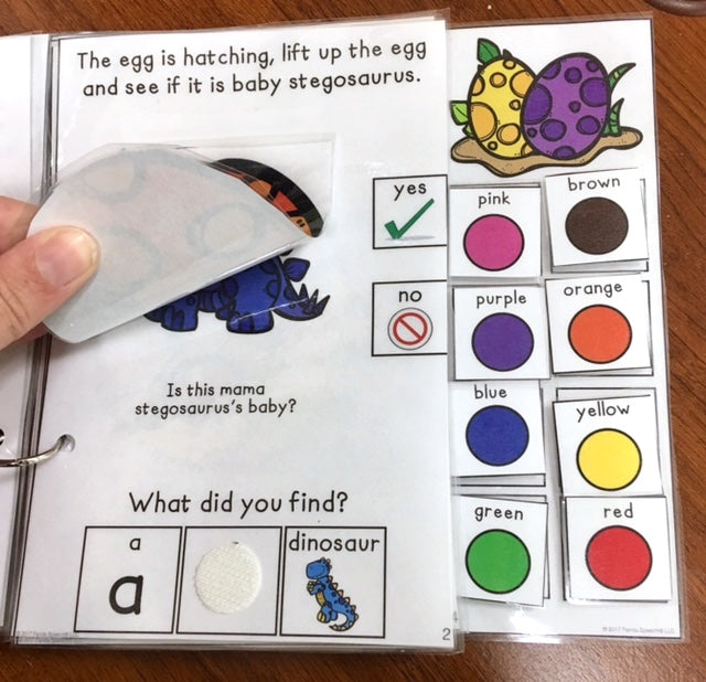 Dinosaur Eggs Lift a Flap Book (Print & Make Book)