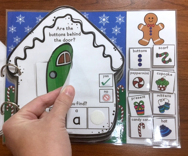 Mr. Gingerbread's Buttons Lift a Flap Book (Print & Make Book)