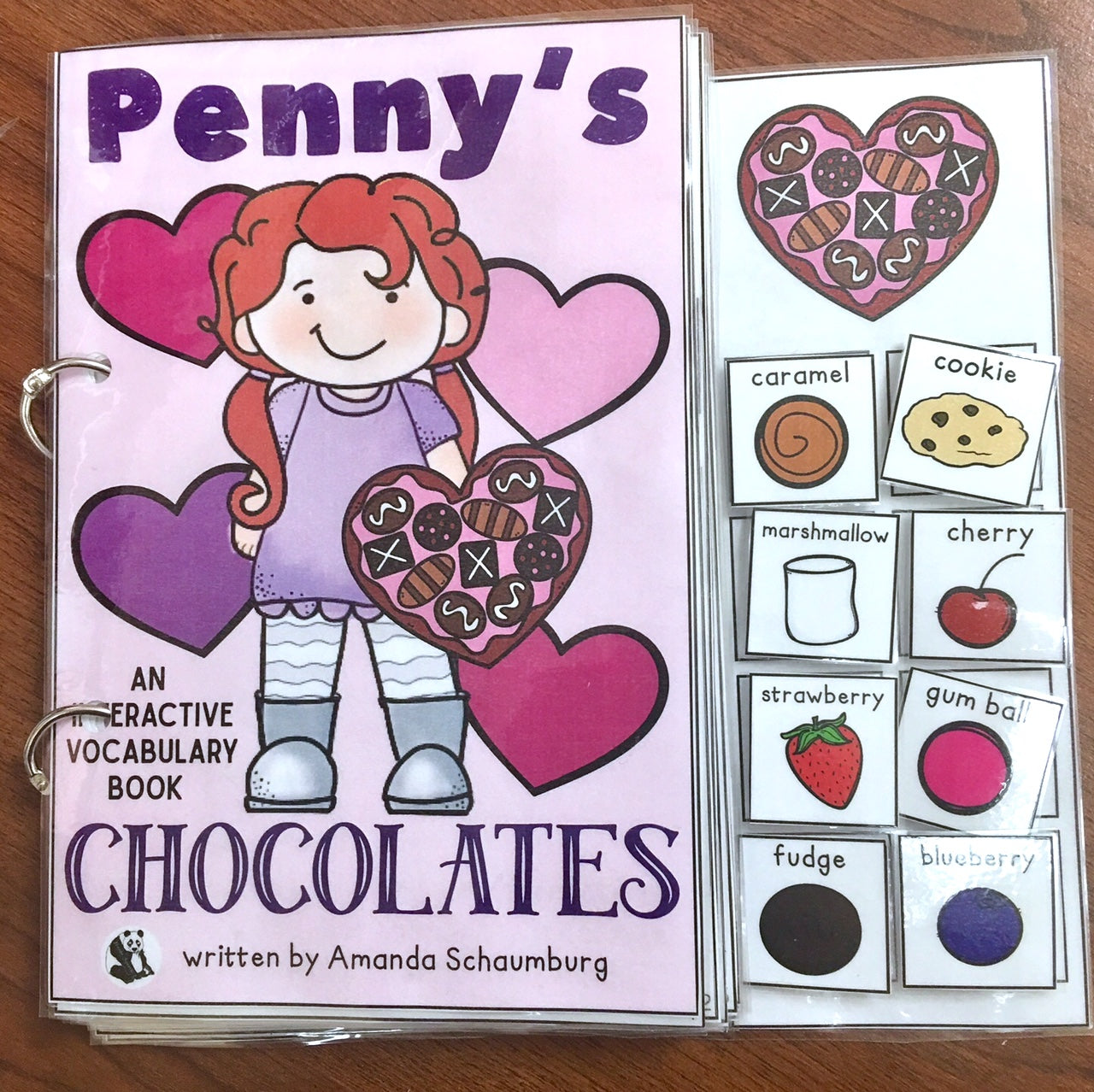 Penny's Chocolate Lift a Flap Book  (Print & Make Book)