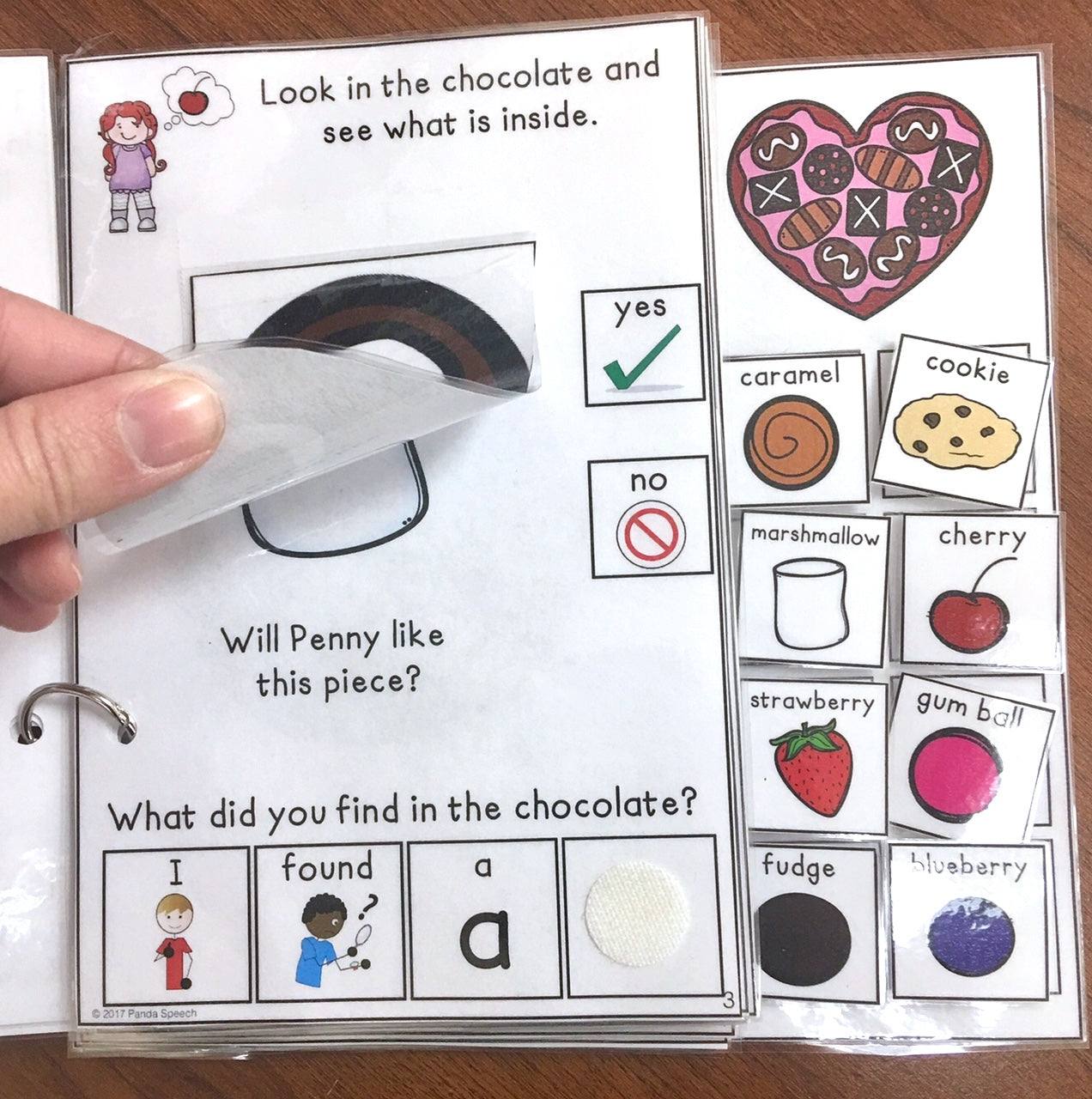 Penny's Chocolate Lift a Flap Book  (Print & Make Book)