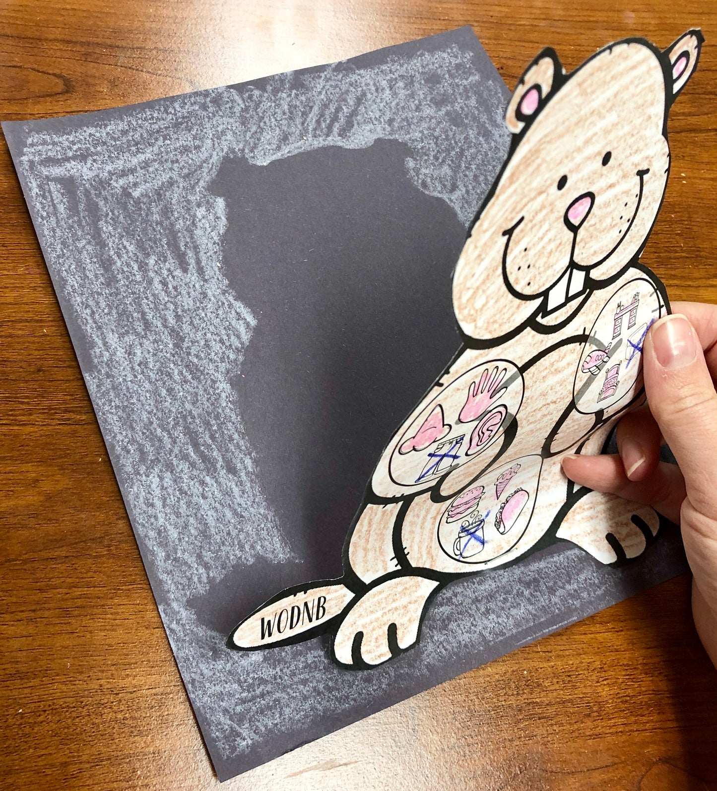 Groundhog Shadow Craft ~ Speech Therapy Activity