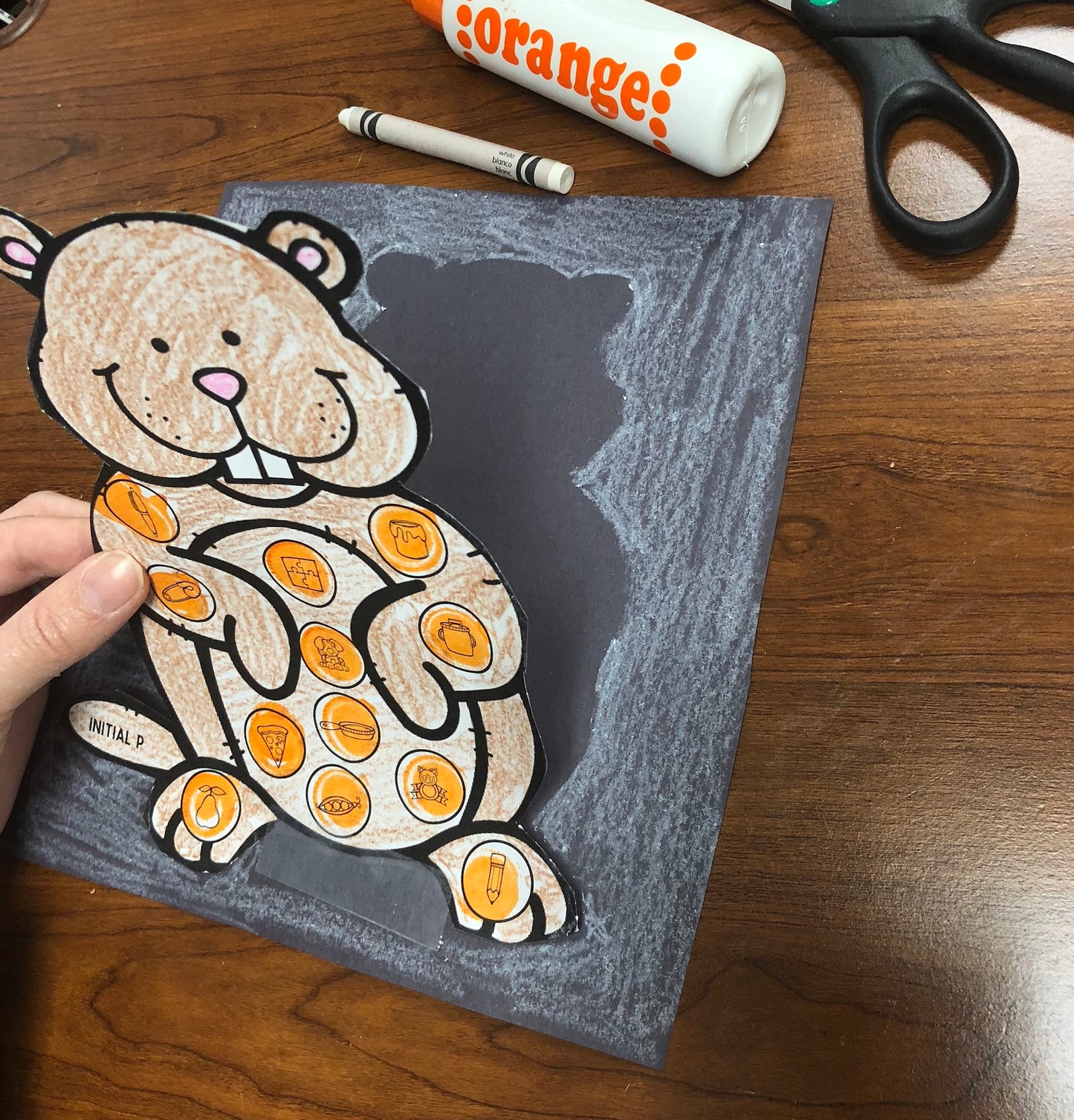 Groundhog Shadow Craft ~ Speech Therapy Activity