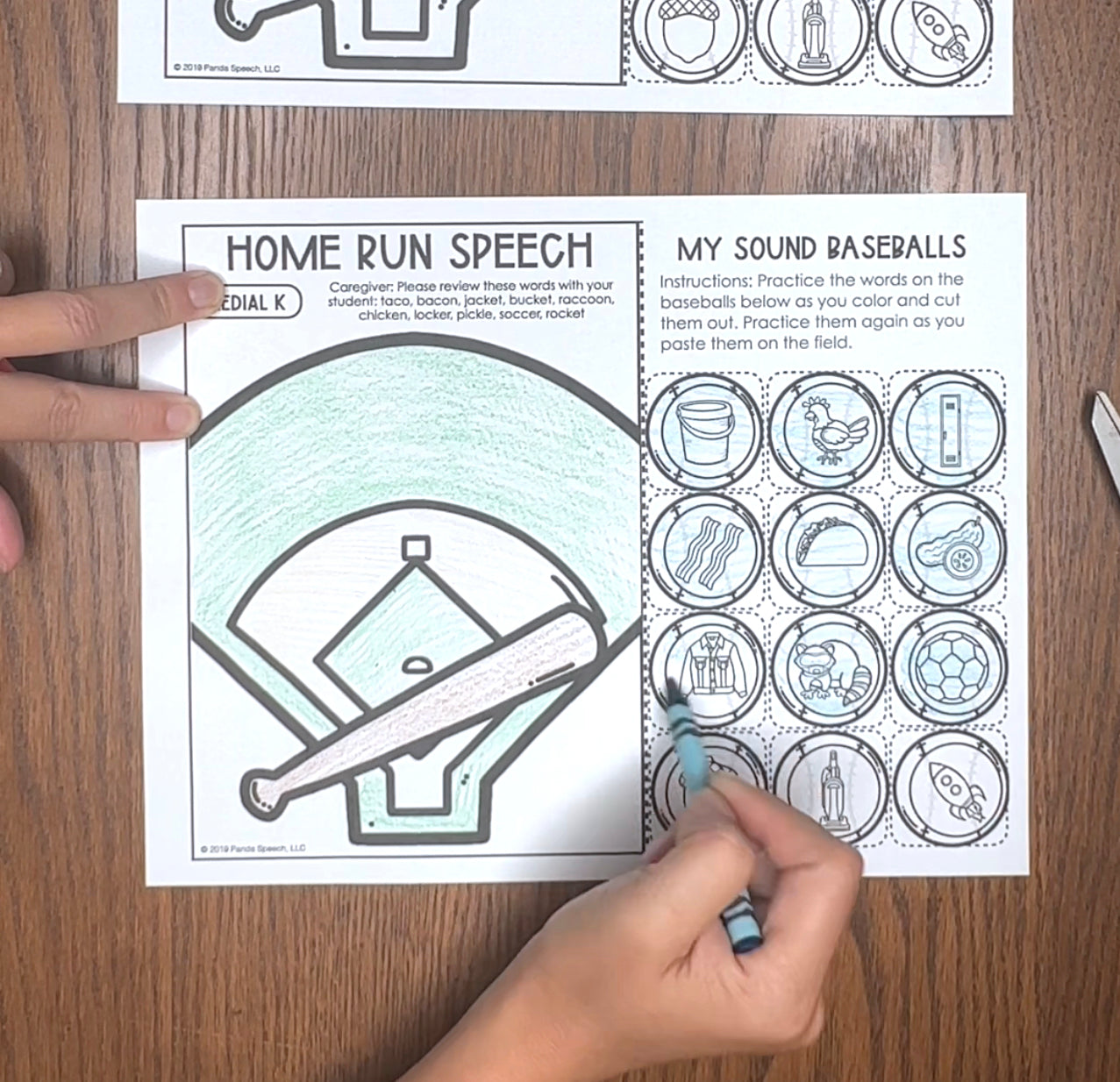 Home Run Speech ~ One Page Speech and Language Craft