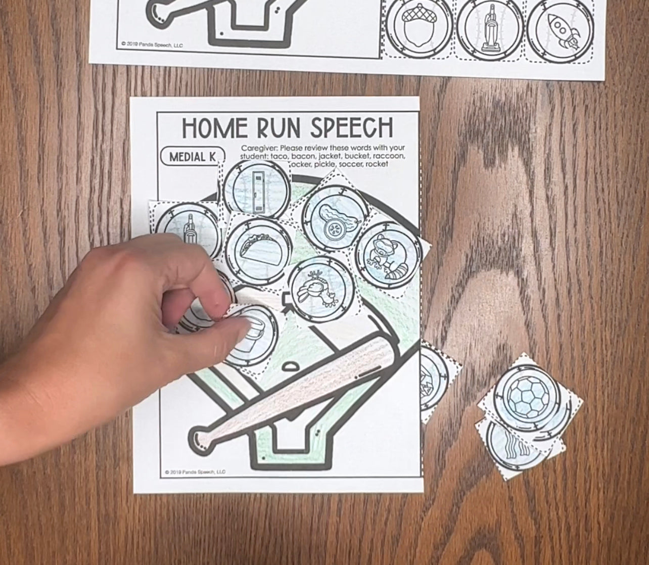 Home Run Speech ~ One Page Speech and Language Craft