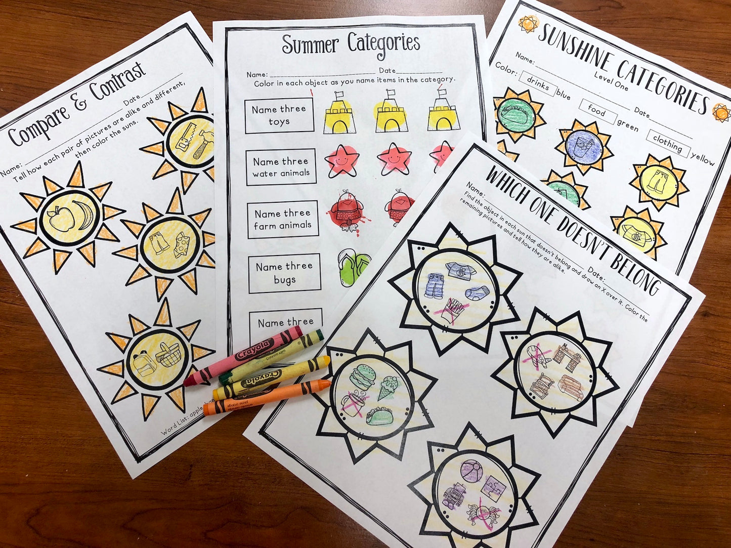 Summer No Prep Language Pack (Quick pack!)