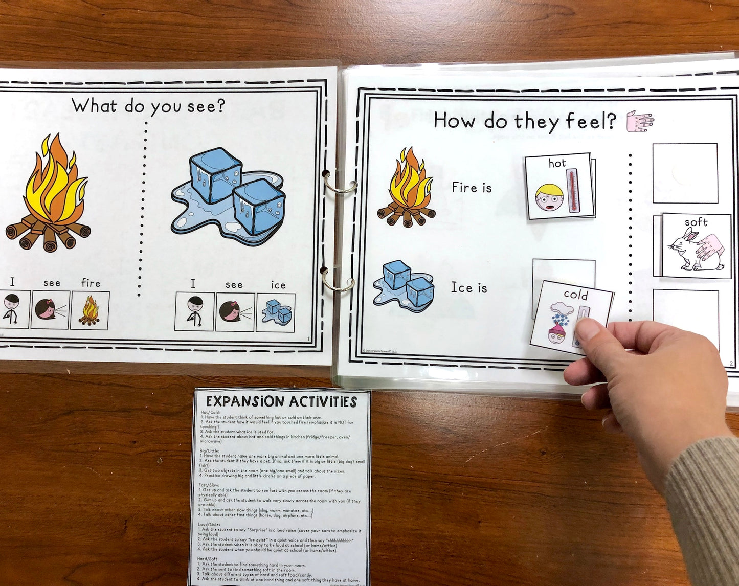 Basic Vocabulary Contrasts ~ Functional Vocabulary Book  Print & Make Book