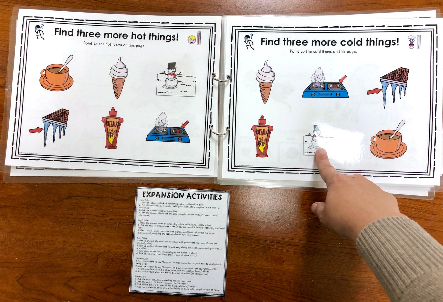Basic Vocabulary Contrasts ~ Functional Vocabulary Book  Print & Make Book