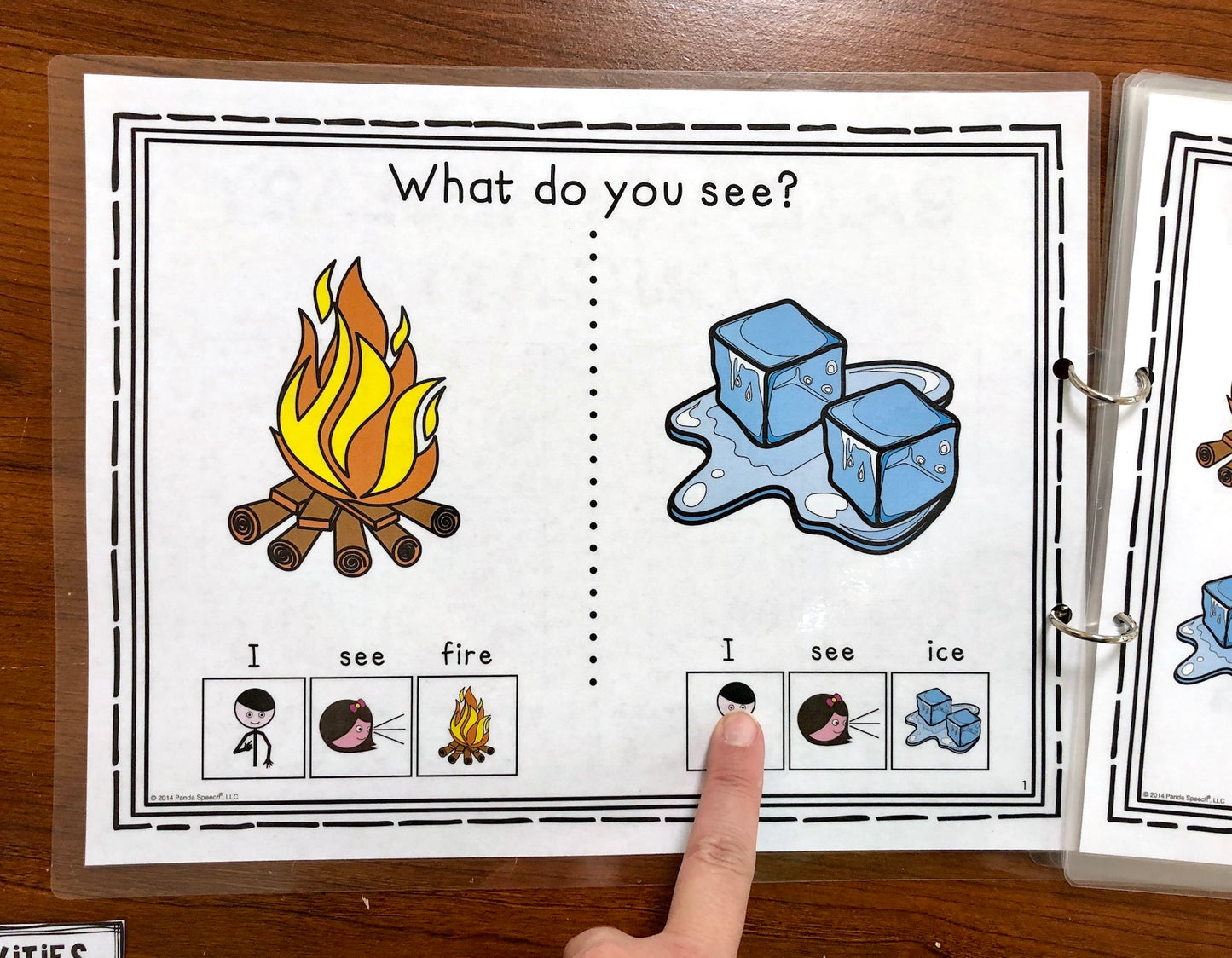 Basic Vocabulary Contrasts ~ Functional Vocabulary Book  Print & Make Book