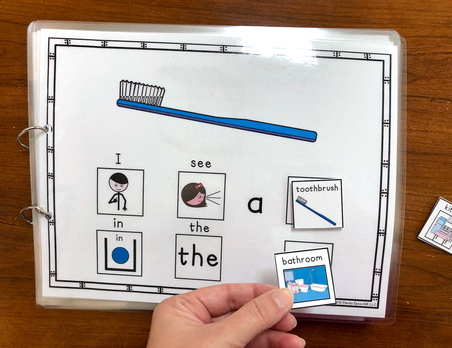 Functional Vocabulary Book: Kitchen or Bathroom? Print & Make Book