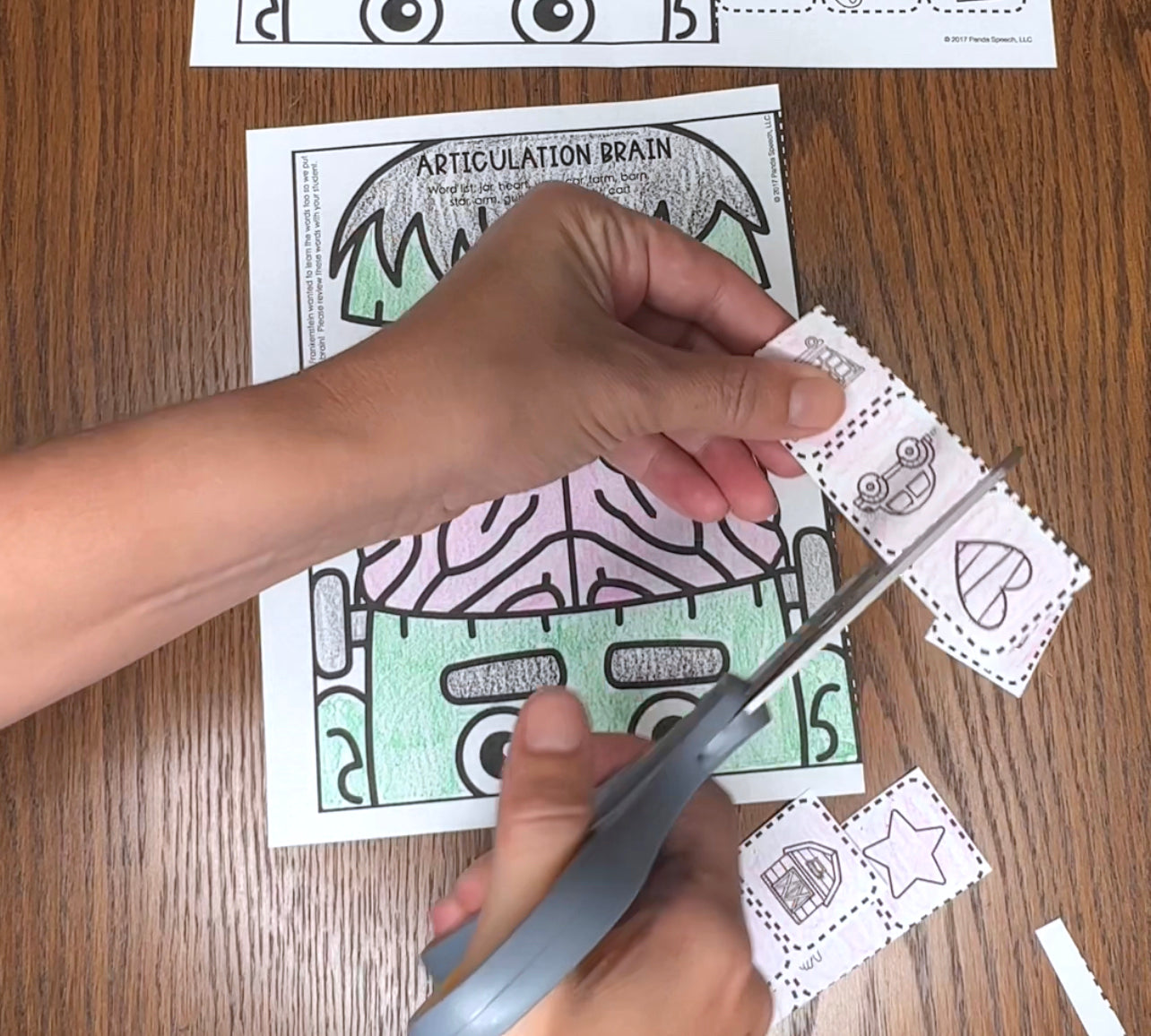 Speech Brains! ~ One Page Speech and Language Craft