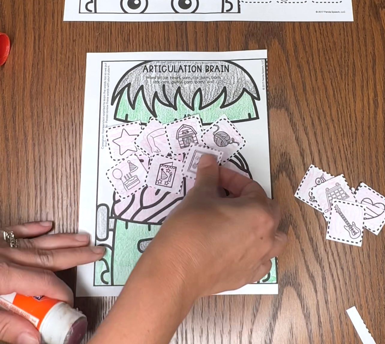 Speech Brains! ~ One Page Speech and Language Craft