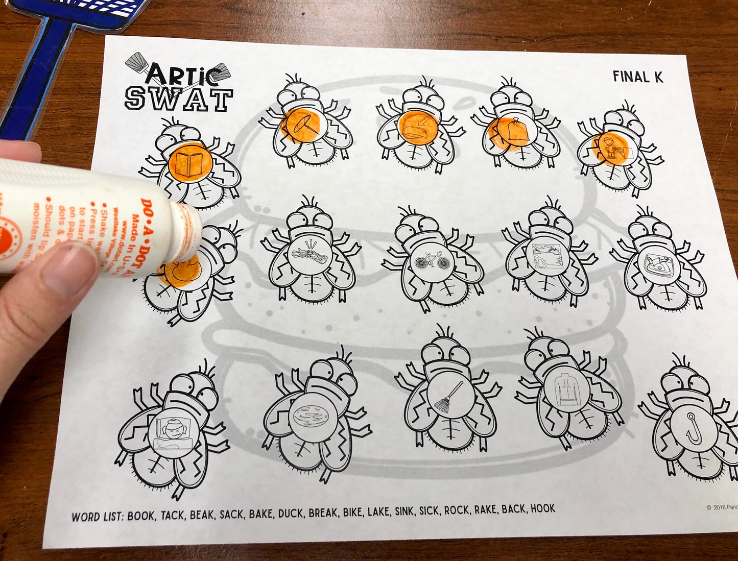 Artic Swat! Early Articulation Sounds ~ Play Dough Companion + Digital Options