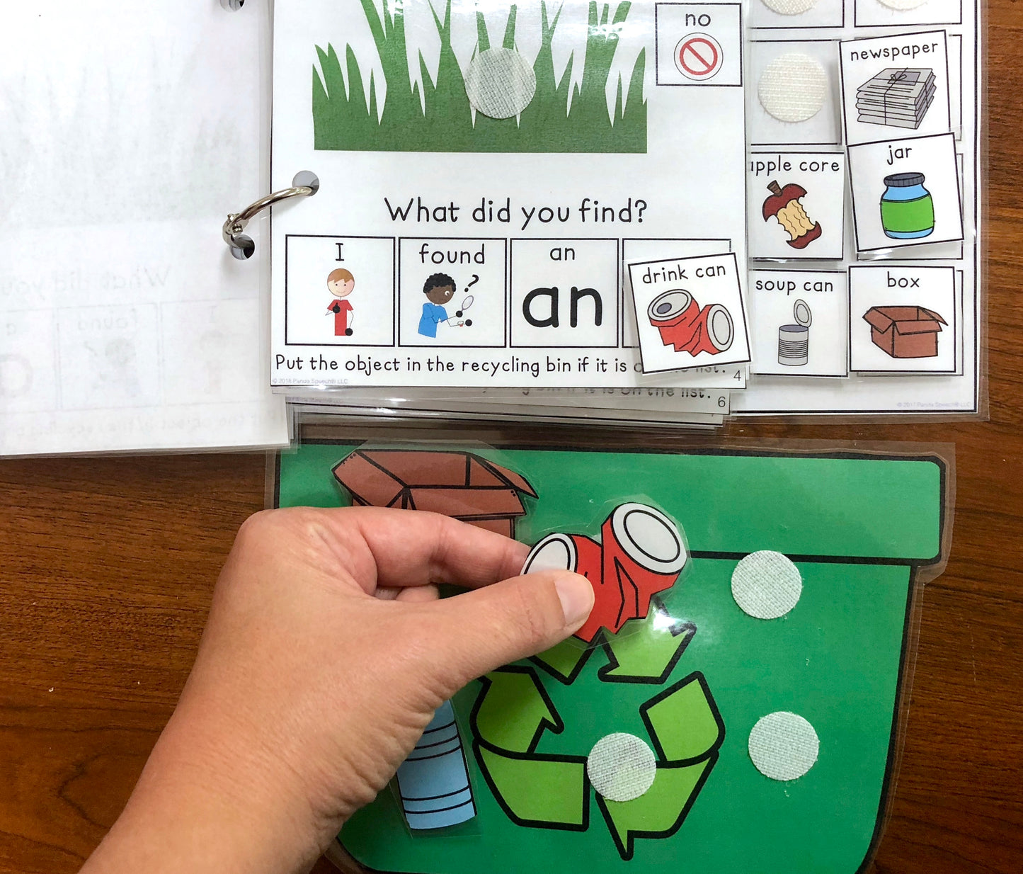 Clean up the Park (Recycle Theme) Lift a Flap Book (Print & Make Book)