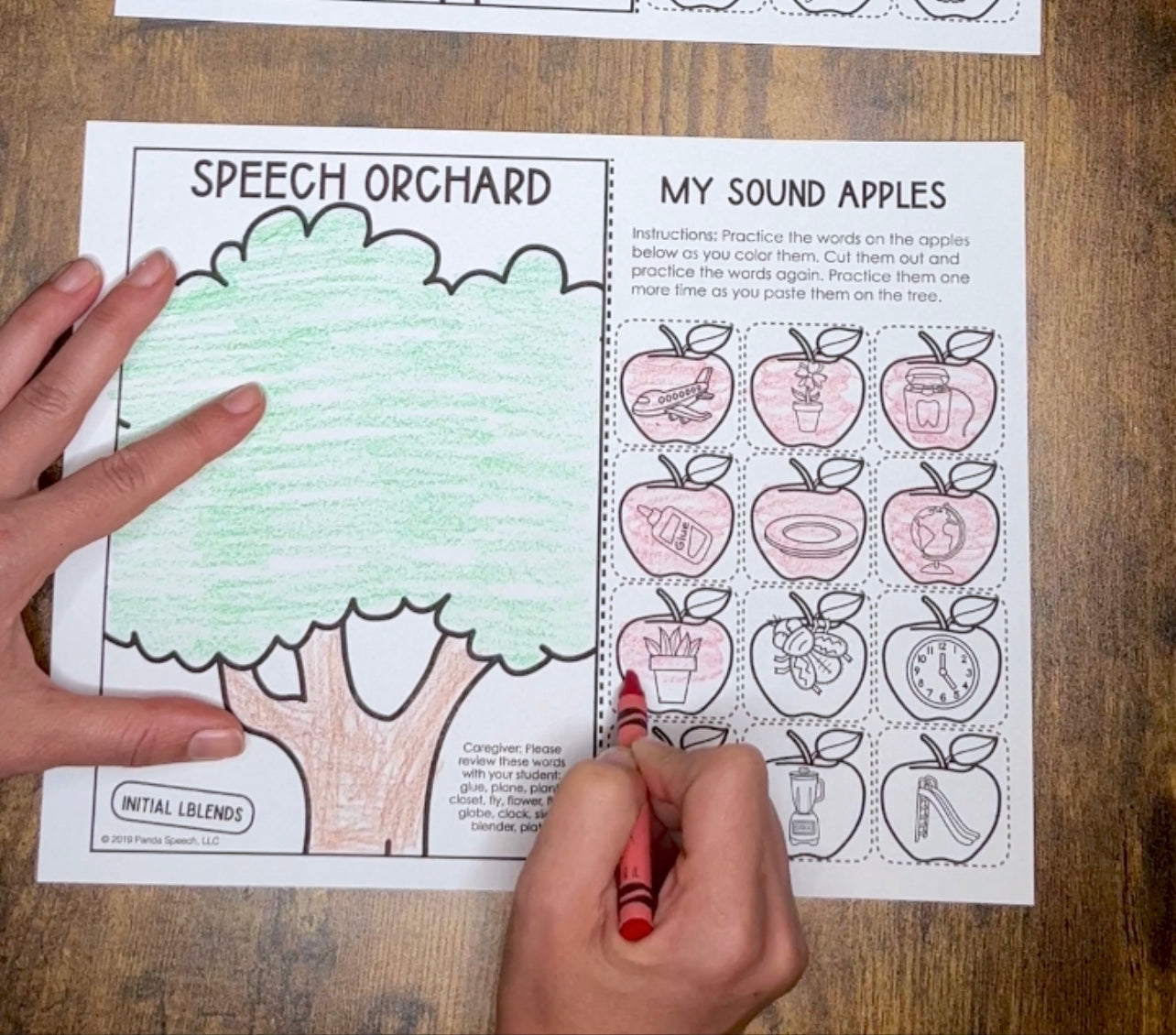 Speech Orchard ~ One Page Speech and Language Craft