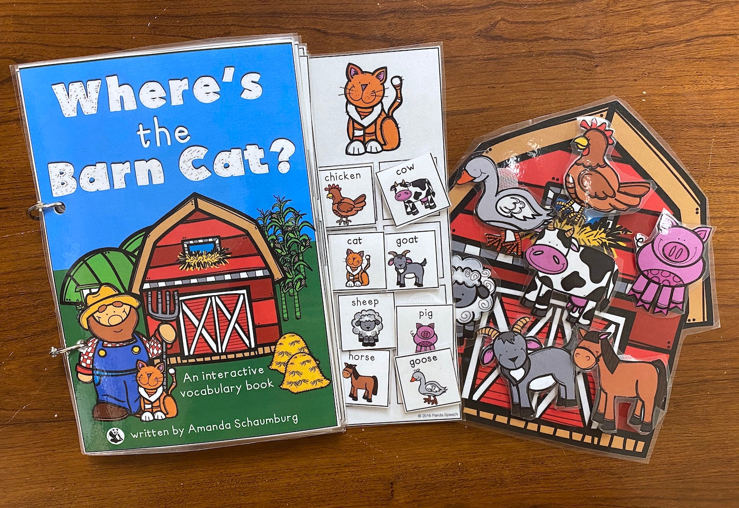 Where's the Barn Cat?  Lift a Flap Book  (Print & Make Book)