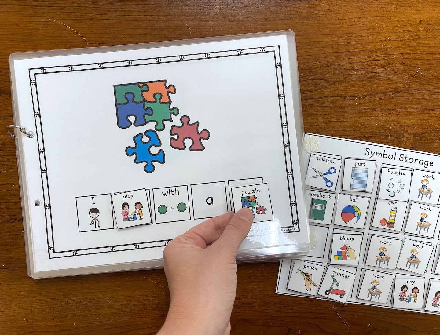 Functional Vocabulary Book: Work or Play? Print & Make Book