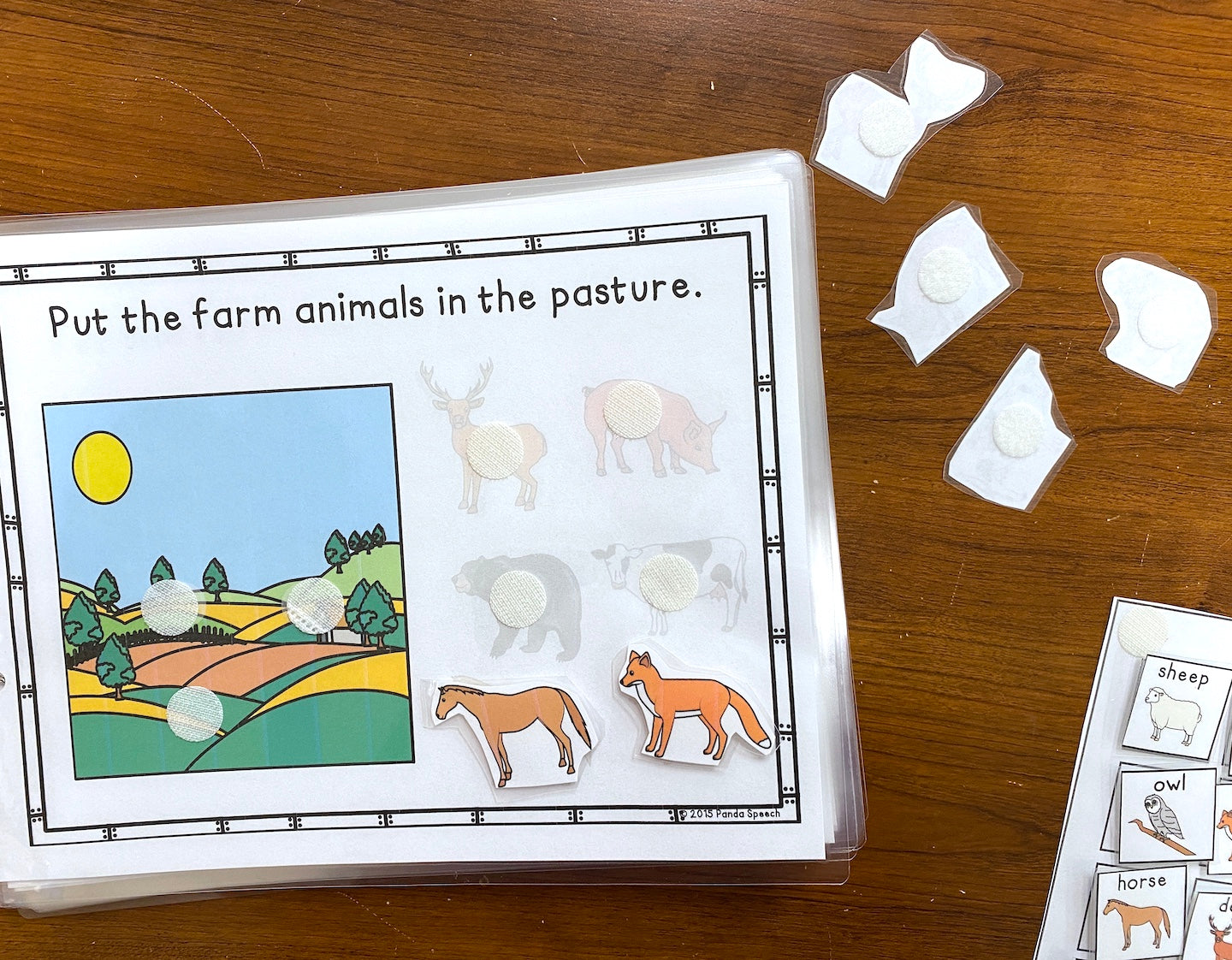 Functional Vocabulary Book: Forest or Farm Animal? Print & Make Book