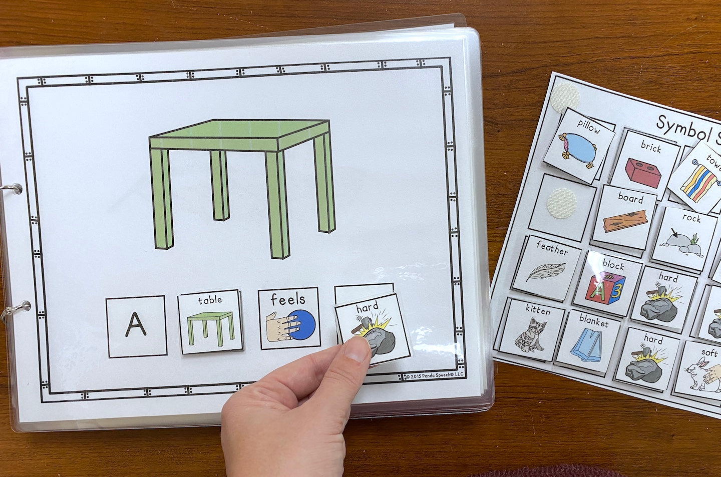Functional Vocabulary Book: Hard of Soft? Print & Make Book